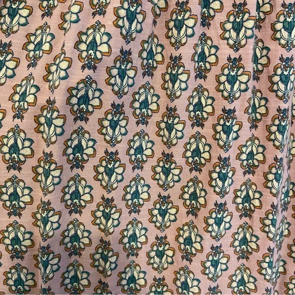 🍋Knox rose entro boho cottagecore peasant pleated dress bundle women’s L - Picture 13 of 16